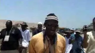 Egypt - Dr. Crawford at the Ramesseum