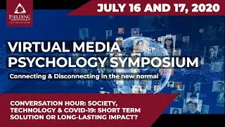 CONVERSATION HOUR: SOCIETY, TECHNOLOGY & COVID-19: SHORT TERM SOLUTION OR LONG-LASTING IMPACT?