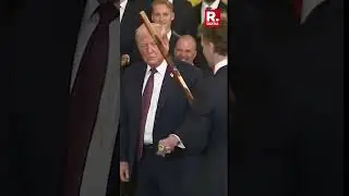 Trump Flaunts Stanley Cup Championship Ring Gifted by Florida Panthers