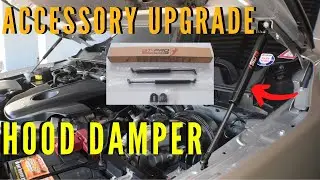 GT Pro Hood Damper Installation on Nissan Navara