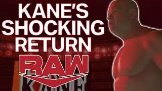Kane's SHOCKING RETURN | RAW Highlight | WWE 2K Universe Mode | AI Voices & Duo Commentary