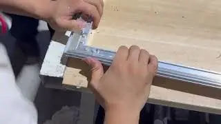 Aluminum Factory Scene: Parallel Production of Cutting and Installation #aluminumprofilelightbox