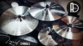 Agean Legend Series cymbals sound demo by Ralf Schumacher