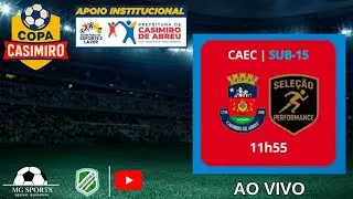 BARRA / RIO DOURADO  X SELE&Ccedil;&Atilde;O  PERFORMANCE  SUB - 15 COPA CASIMIRO JANEIRO 2026 21/01/26. W