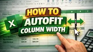 Autofit column width | In Excel | By VBA Code