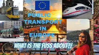Public Transportation in Europe | #germanypublictransport