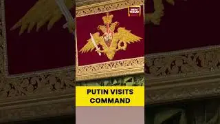 Putin Appears in Army Fatigues as He Visits Command Post for Briefing by Senior Military Officials