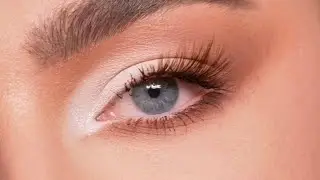 HOW TO WEAR WHITE EYESHADOW #makeup #makeuptutorial #eyeshadow