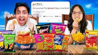 We tried all types of BINGO chips 🥵😋 |. @Whatifwithabhishek @Anuusharma0012