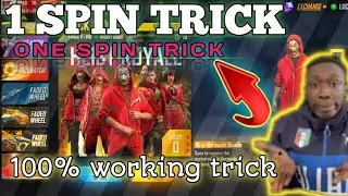 MONEY HEIST BUNDLE 1 SPIN TRICK || CRIMINAL BUNDLE 1 SPIN TRICK || MONEY HEIST 300 DIAMOND MEIN