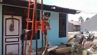 Mesin bor air simple dan praktis , kapasitas 30-150 meter