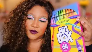 New Crayon Case Big Box 64 Shades Eyeshadow Palette Review | Mayhem Beauty
