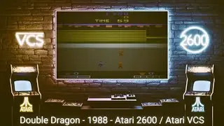Double Dragon - 1988 - Atari 2600 ( Atari VCS )