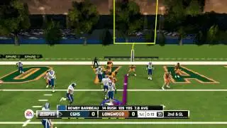 NCAA 14 gameplay   NCAA 14 RB RTG Ep 3