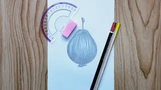 How to draw guava sketch very easy