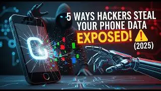 🛡️ 5 Ways Hackers Steal Your Phone Data—Exposed! (2025)
