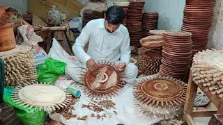 Beautiful Wooden Wall Clock Making | Amazing Wood Project