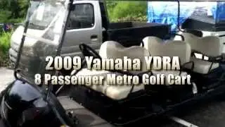 2009 Yamaha YD4A 8 Passenger Metro Golf Cart on GovLiquidation.com