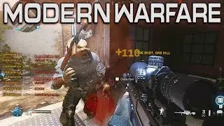 Снайперская стрельба на ПК с частотой 240 Гц против игроков на консолях (COD: Modern Warfare)