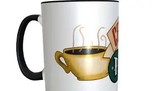 MUG CENTRAL PERK| 4 COULEURS
