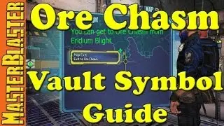 Borderlands 2 Ore Chasm Cult Of The Vault Symbol Challenge Location