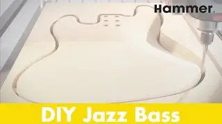 DIY High-End Jazz Bass Gitarre produziert mit der HNC 47.82 von Hammer&reg; | Felder Group - Trailer