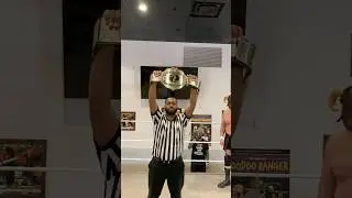 The IPW Michiana Championship! #ipw #prowrestling #indiewrestling