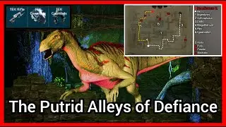 The Putrid Alleys of Defiance, masmorra com mapa do Ark Mobile