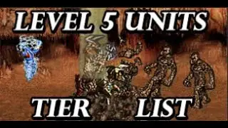 THE UNITS THAT SLAYED MY FRIEND :( | Heroes 3 HotA Tier 5 creature TIER LIST!