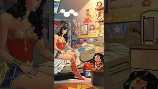 Wonder Woman Visits a Sick Child