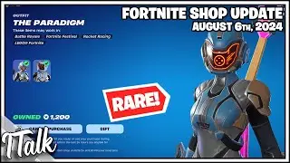 *СУПЕР РЕДКОСТЬ* ПАРАДИГМА ВЕРНУЛАСЬ?!?!? Магазин предметов Fortnite [6 августа 2024 г.] (Fortnit...