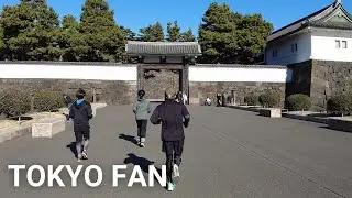【4K】Walking in Tokyo Imperial Palace (Dec. 2021) | The last Imperial Palace walk of the year