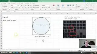Excel Trick - Areal af cirkel