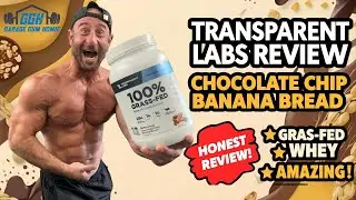 Обзор изолята сывороточного протеина Transparent Labs 100% травяного откорма 🔥 Банановый хлеб с ш...