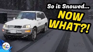 It Snowed. You Own An Electric Car. Now WHAT?