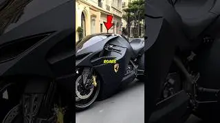 Мотоцикл Ferrari Super V8 😨