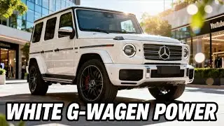 White Mercedes G-Wagen 2026 | Ultimate Luxury & Power SUV