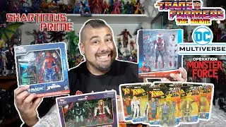Распаковка Mega Marvel Legends BBTS! А также MAFEX Transformers и Operation Monster Force 15.10.25