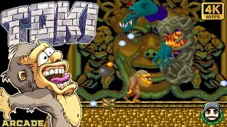 ✅ TOKI ( ARCADE / 1989 ) GAMEPLAY / 1CC - 4K HD 60 FPS 🔴