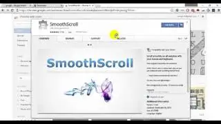 How to enable smooth scrolling in chrome
