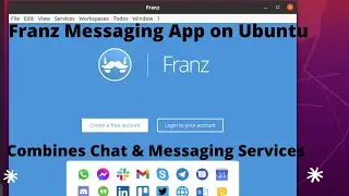 franz messaging app install ubuntu 20.04