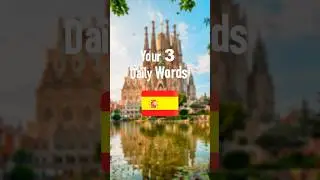 3 Easy Spanish Words: Traveling #learnspanish #spanishwords #daily #whatsthatword