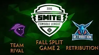 SMITE Console League EU Fall Split Week 1 - Team Rival vs. Retribution (Game 1)