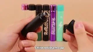 🛡️ Child-Proof Pre-Roll Tubes | Glass & Plastic | Custom Size, Logo & Finish