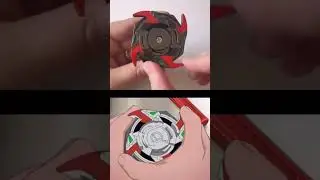dragoon S anime edition. Straight from the show. #beyblade #beybladebattle #dragoon #beybladex