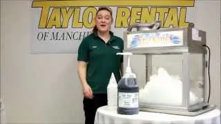 Sno Cone Machine Tutorial