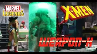 Фигурка Marvel Legends &laquo;Оружие X и камера содержания&raquo;!