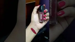 Sugar smudge me not liquid lipstick swatches #beauty #shortsvideo #subscribe #shorts