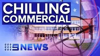 Video brings to life the reality of gun violence in U.S. schools | Nine News Australia