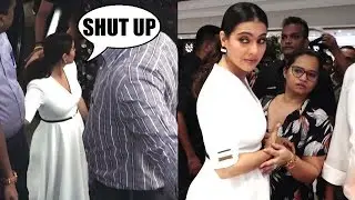KAJOL Shows HUGE ATTITUDE To Media And Fans As She Visits A Health & Glow Store